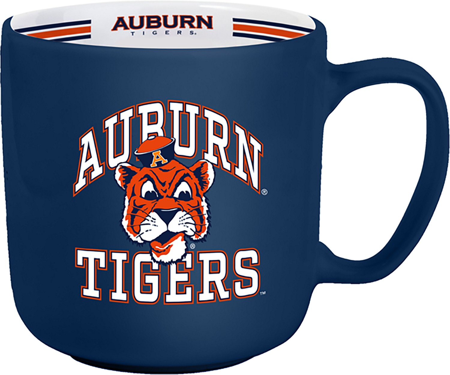 Logo Brands Auburn University 15 oz Stripe Mug
