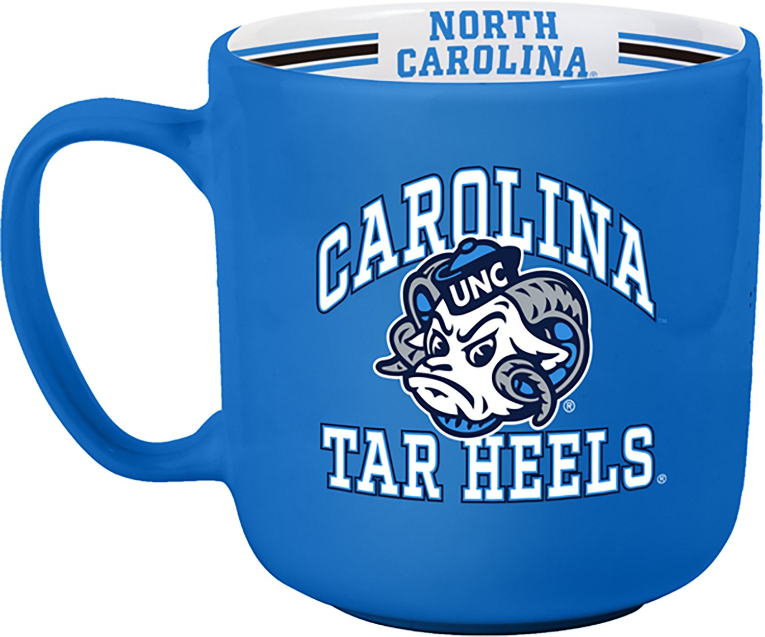Logo Brands University of North Carolina 15 oz Stripe Mug - view number 2
