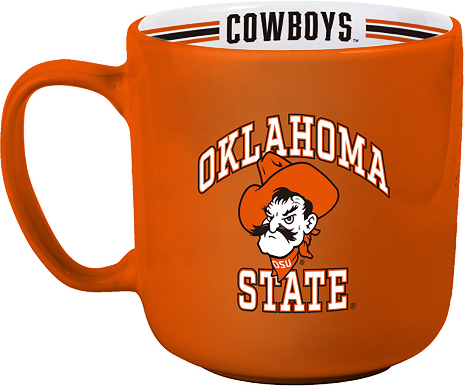 Logo Brands Oklahoma State University 15 oz Stripe Mug - view number 2