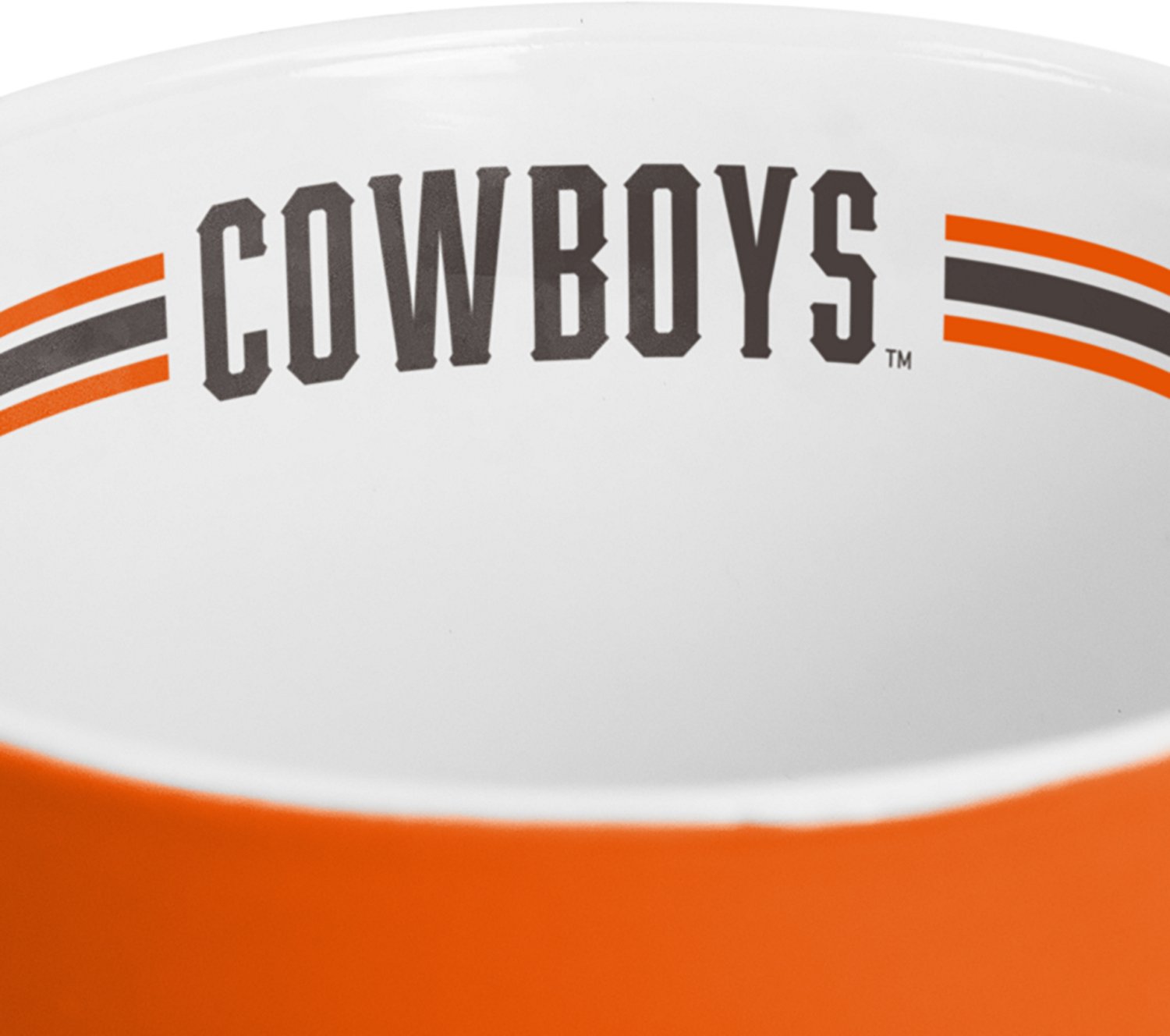 Logo Brands Oklahoma State University 15 oz Stripe Mug - view number 3