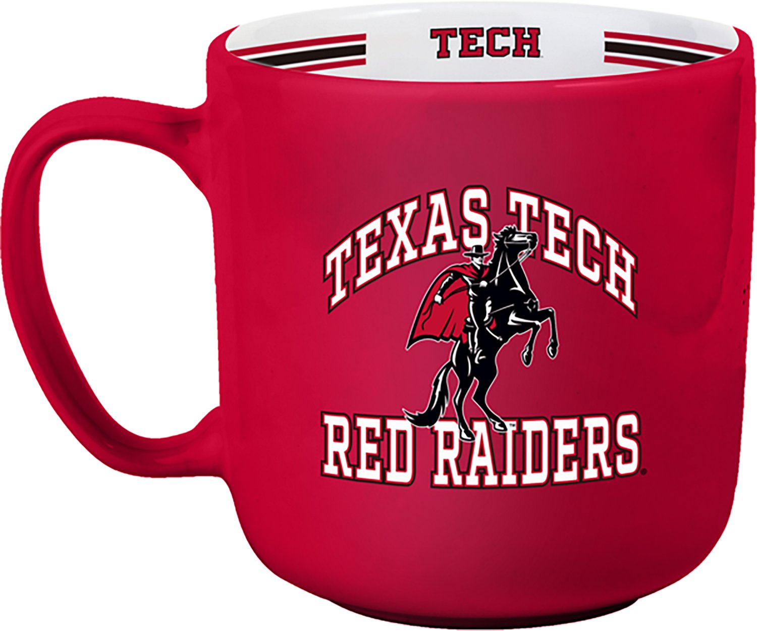 Logo Brands Texas Tech University 15 oz Stripe Mug