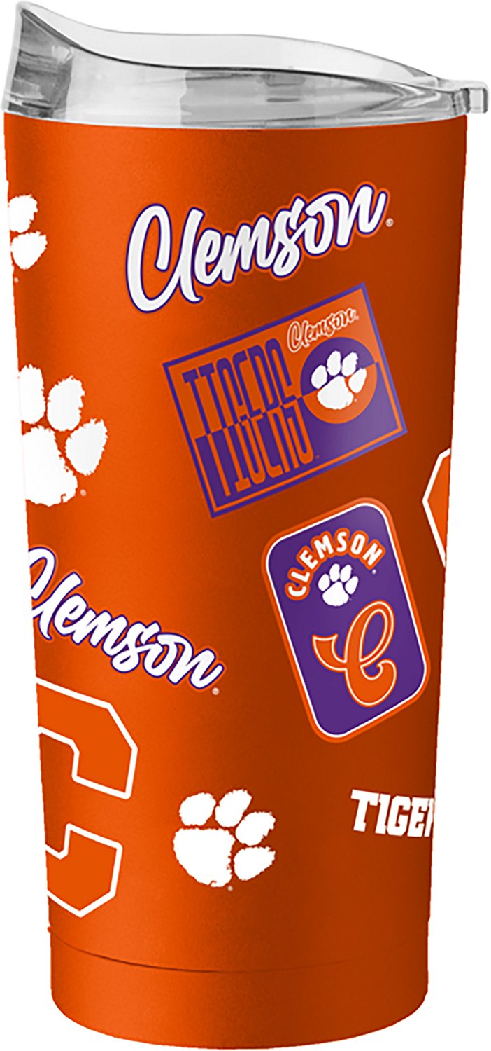 Logo Brands Clemson University Dreamweave 20 oz Powder Coat Tumbler - view number 2