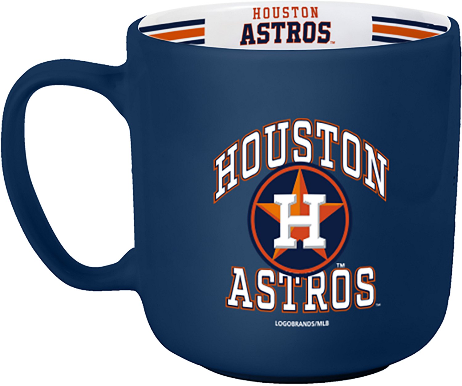 Logo Brands Houston Astros 15 oz Stripe Mug - view number 2