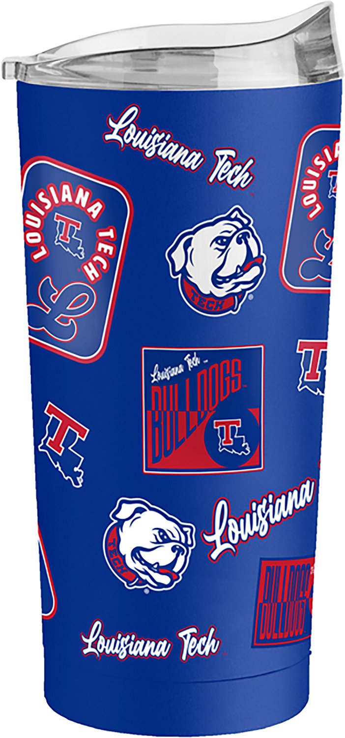 Logo Brands Louisiana Tech University Dreamweave 20 oz Powder Coat Tumbler