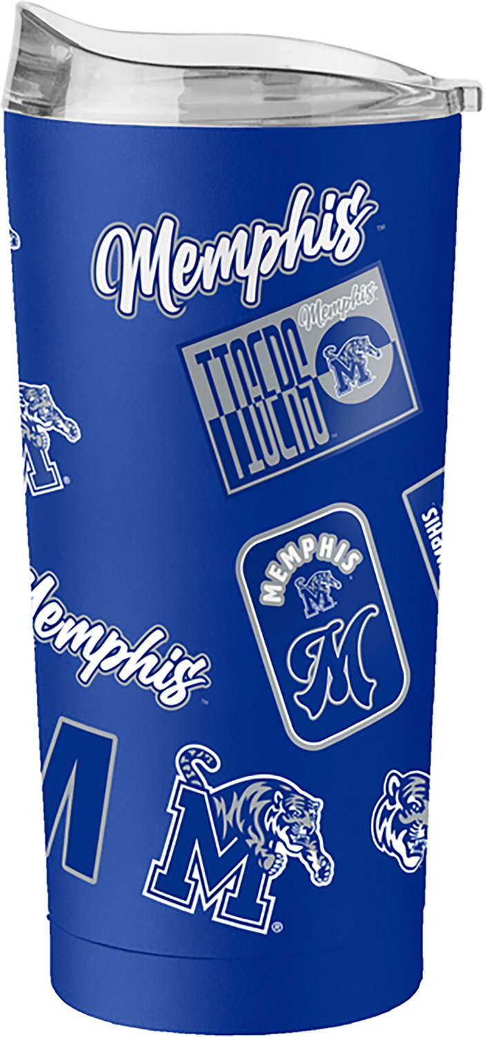 Logo Brands University of Memphis Dreamweave 20 oz Powder Coat Tumbler - view number 2