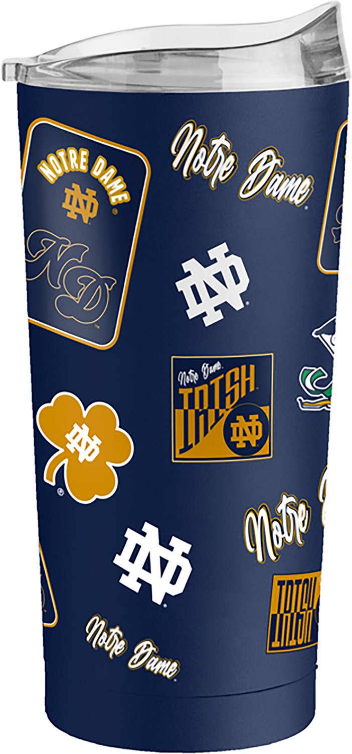 Logo Brands University of North Dame Dreamweave 20 oz Powder Coat Tumbler