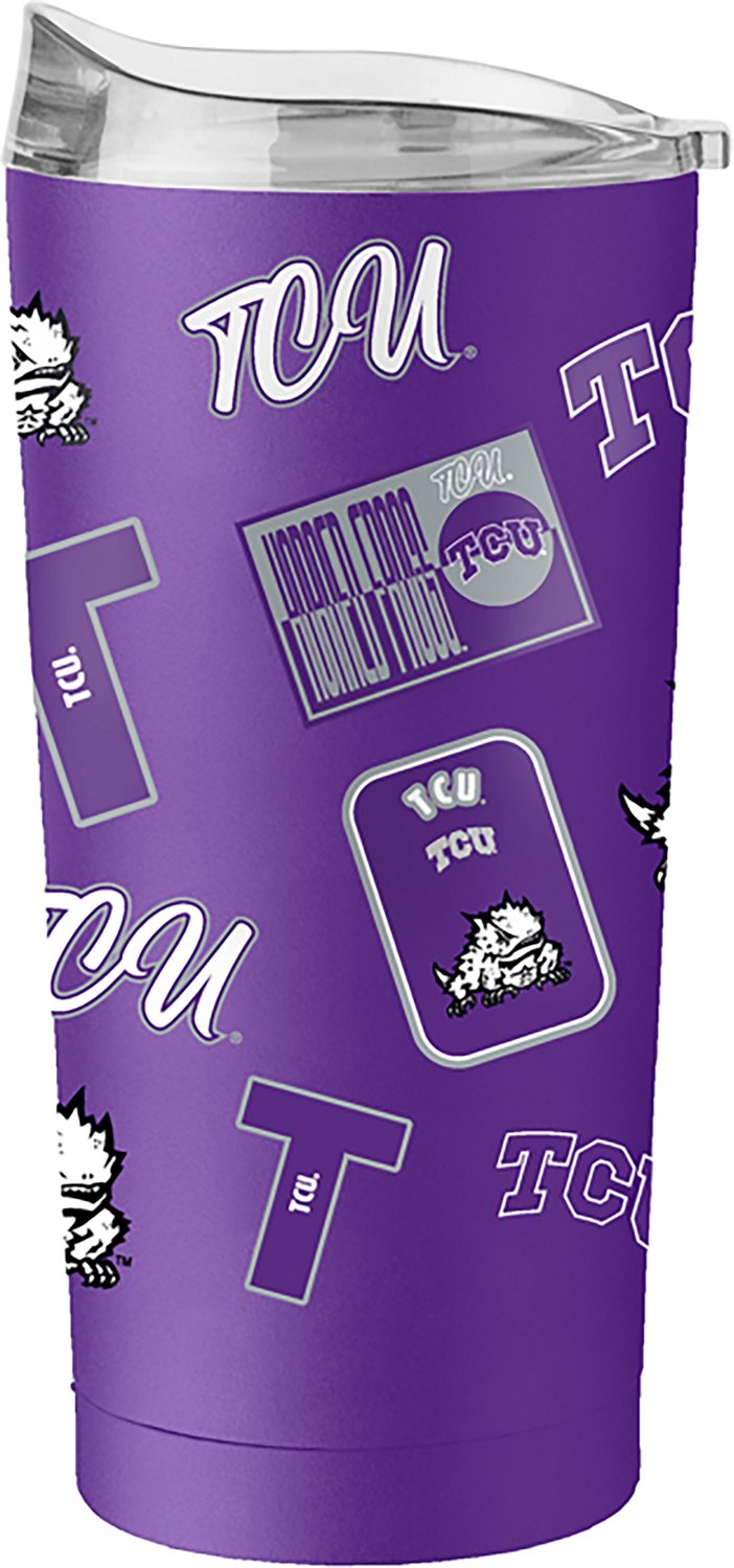 Logo Brands Texas Christian University Dreamweave 20 oz Powder Coat Tumbler