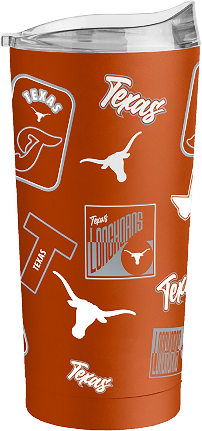 Logo Brands University of Texas Dreamweave 20 oz Powder Coat Tumbler