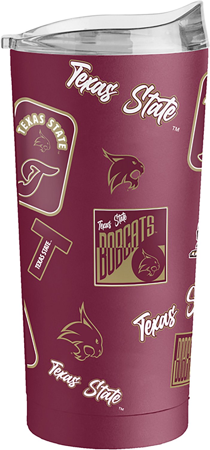 Logo Brands Texas State University Dreamweave 20 oz Powder Coat Tumbler