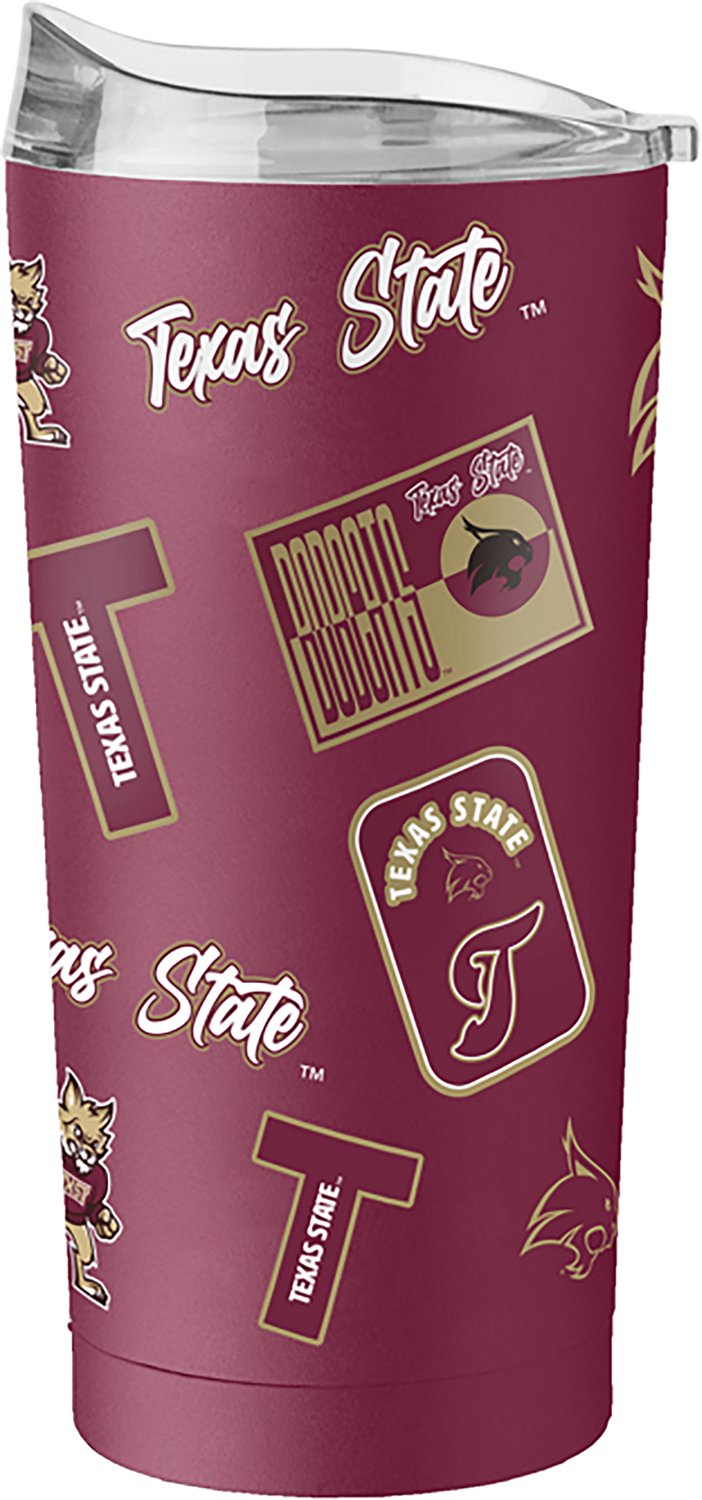 Logo Brands Texas State University Dreamweave 20 oz Powder Coat Tumbler - view number 2