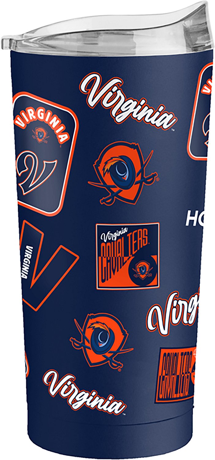 Logo Brands University of Virginia Dreamweave 20 oz Powder Coat Tumbler