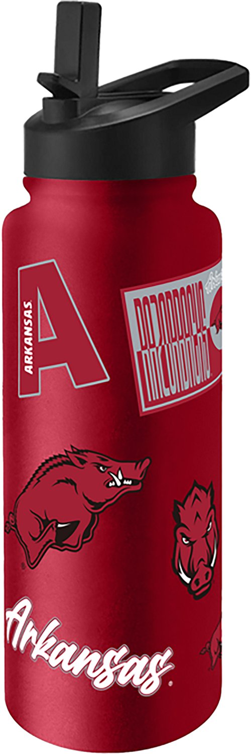 Logo Brands University of Arkansas 34 oz Quencher Bottle - view number 2