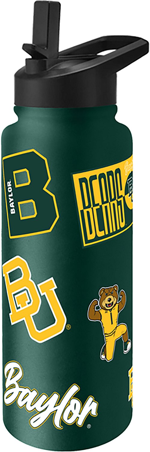 Logo Brands Baylor University 34 oz Quencher Bottle