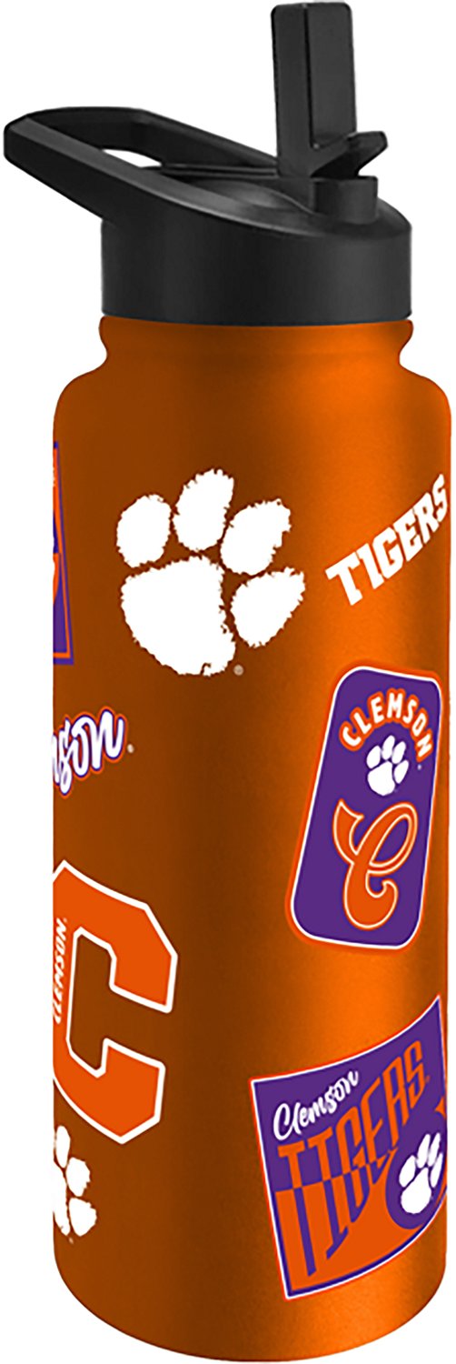 Logo Brands Clemson University 34 oz Quencher Bottle - view number 2
