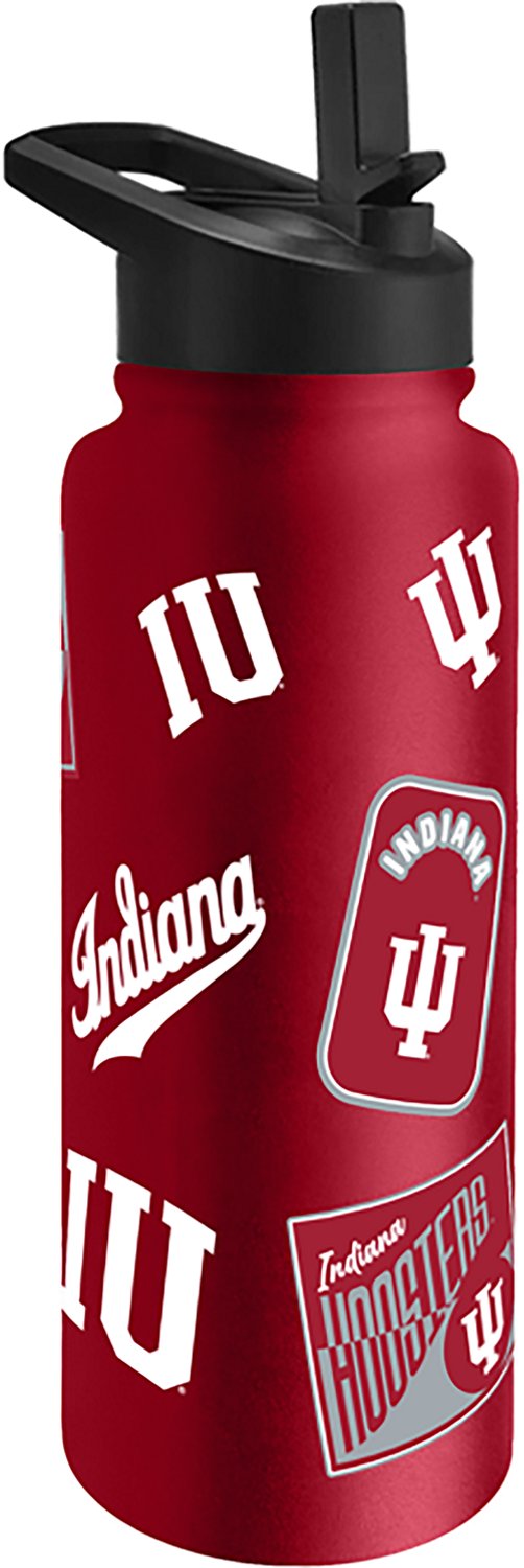 Logo Brands Indiana University 34 oz Quencher Bottle - view number 2