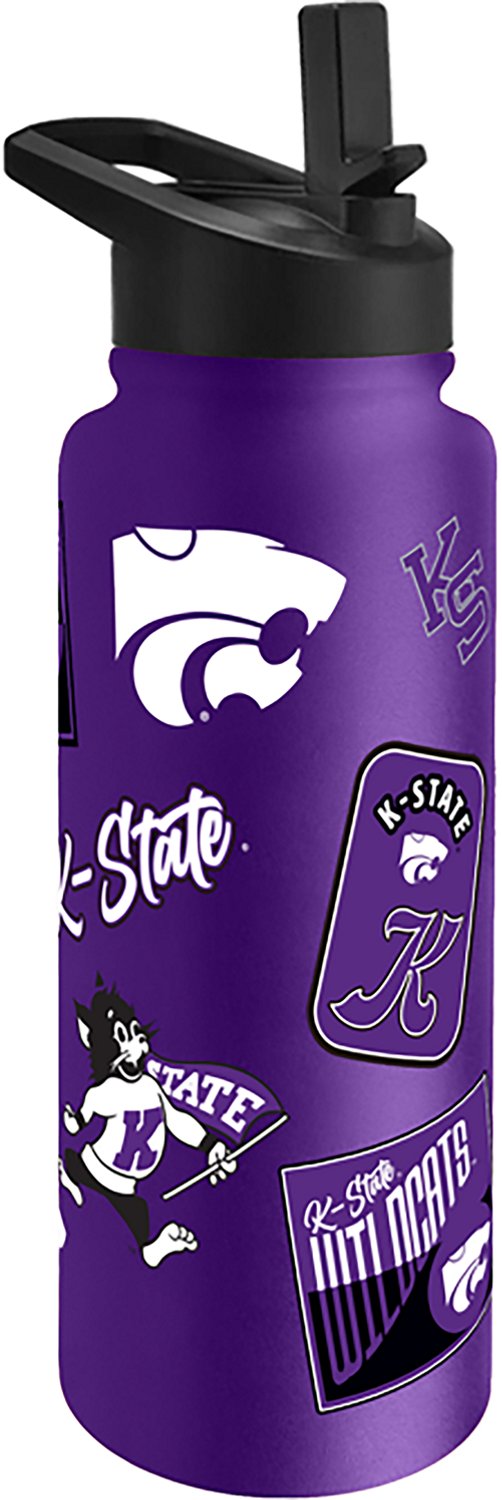 Logo Brands Kansas State University 34 oz Quencher Bottle - view number 2