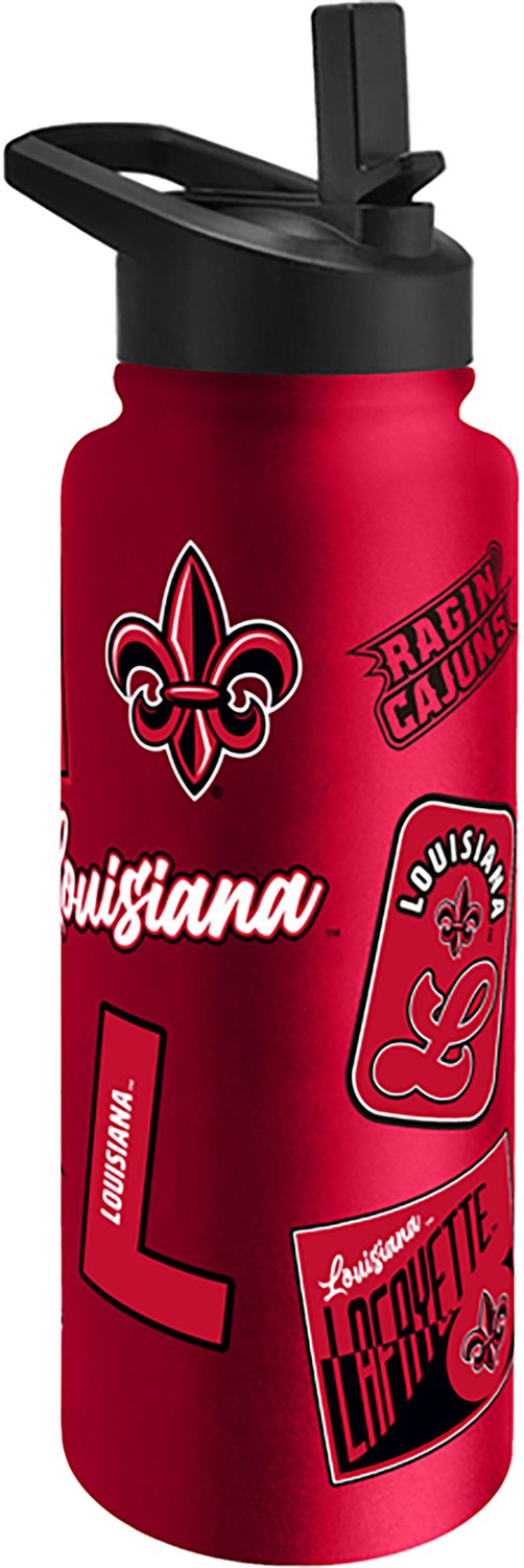 Logo Brands University of Louisiana at Lafayette 34 oz Quencher Bottle - view number 2