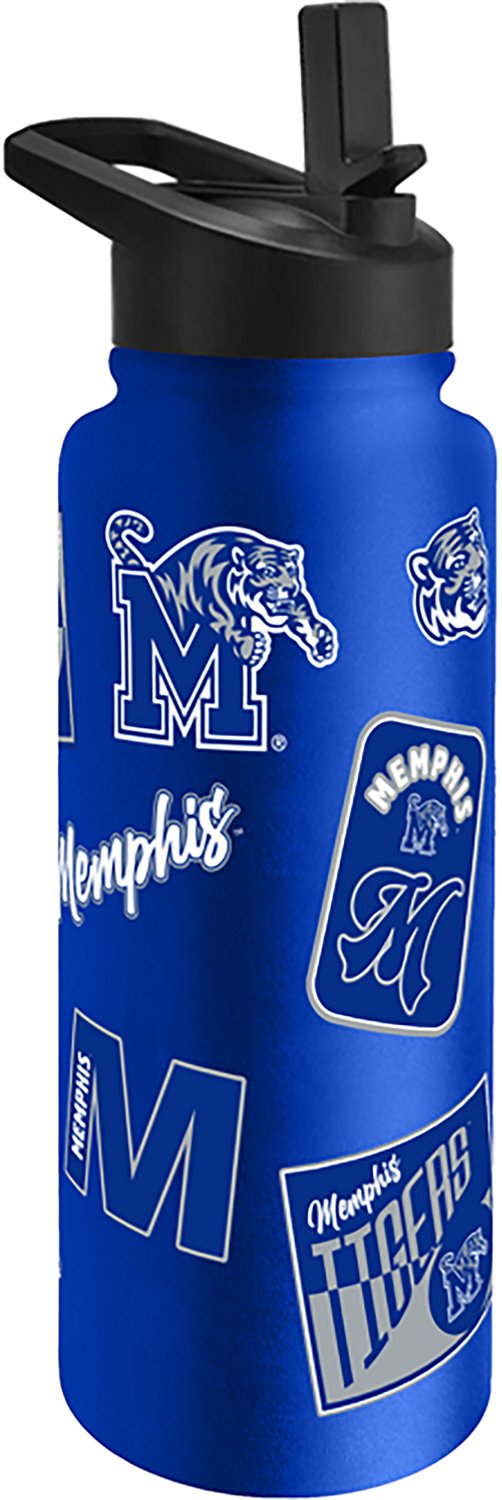 Logo Brands University of Memphis 34 oz Quencher Bottle - view number 2