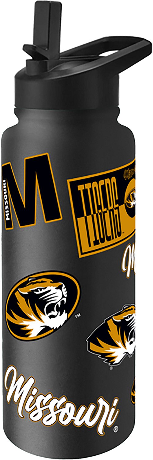Logo Brands University of Missouri 34 oz Quencher Bottle