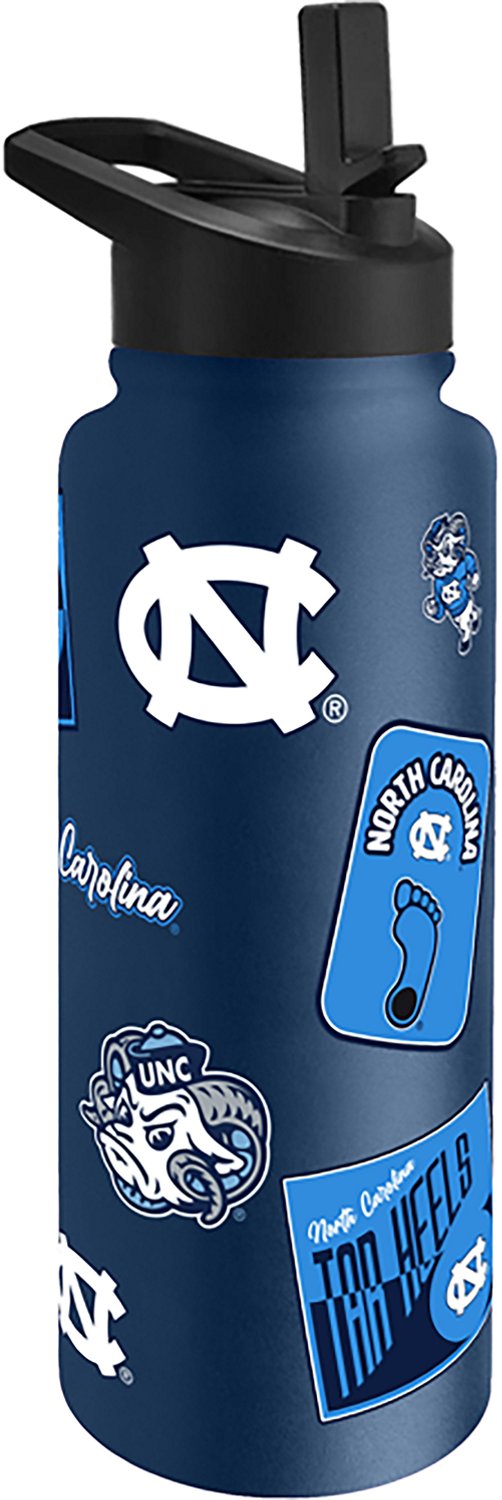 Logo Brands University of North Carolina Dreamweave 34 oz Quencher Bottle - view number 2