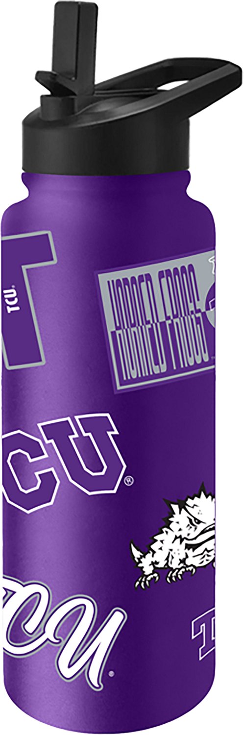 Logo Brands Texas Christian University 34 oz Quencher Bottle