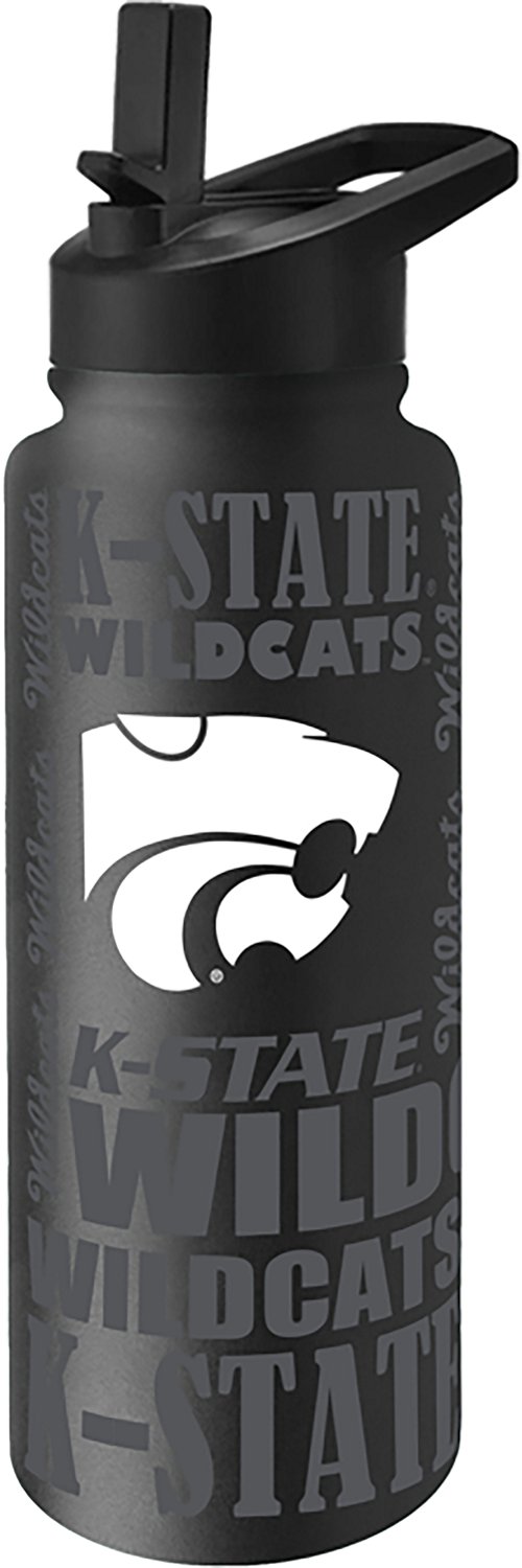Logo Brands Kansas State University Replay 34 oz Quencher Bottle