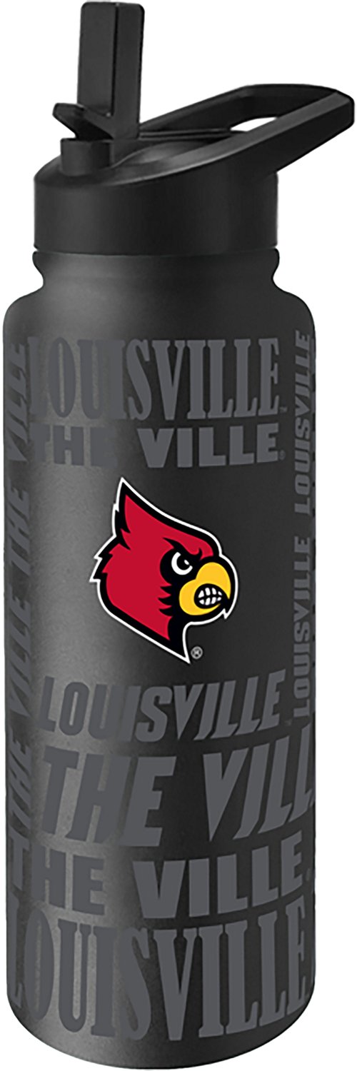 Logo Brands University of Louisville Replay 34 oz Quencher Bottle