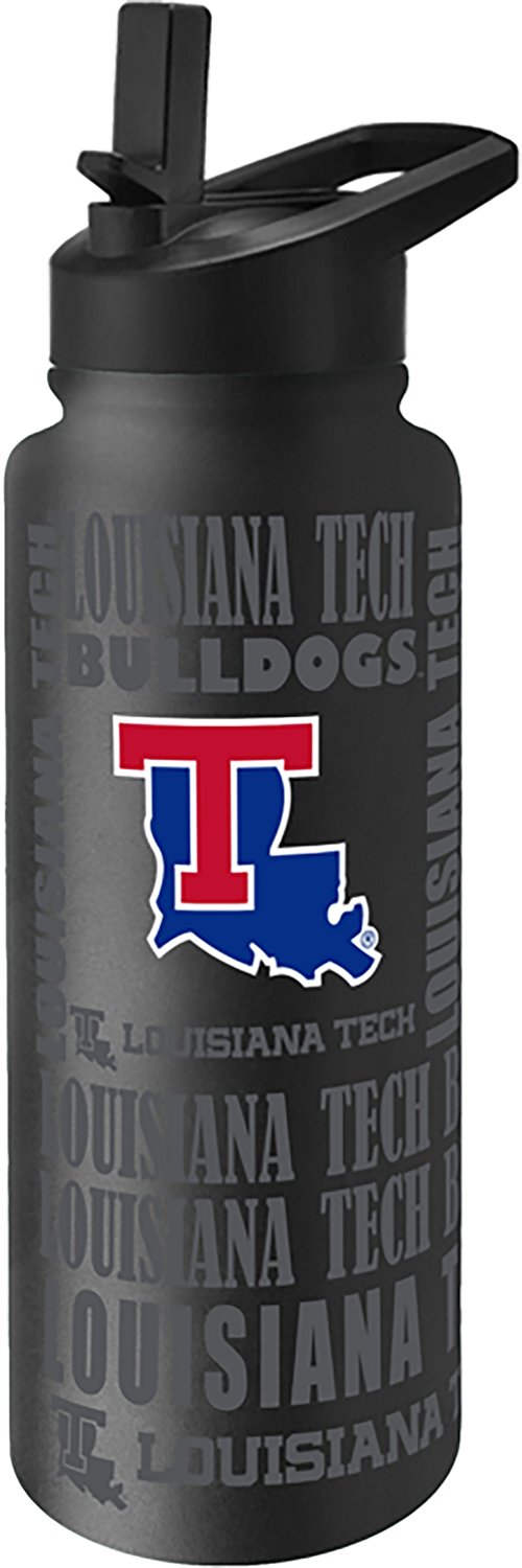 Logo Brands Louisiana Tech University Replay 34 oz Quencher Bottle