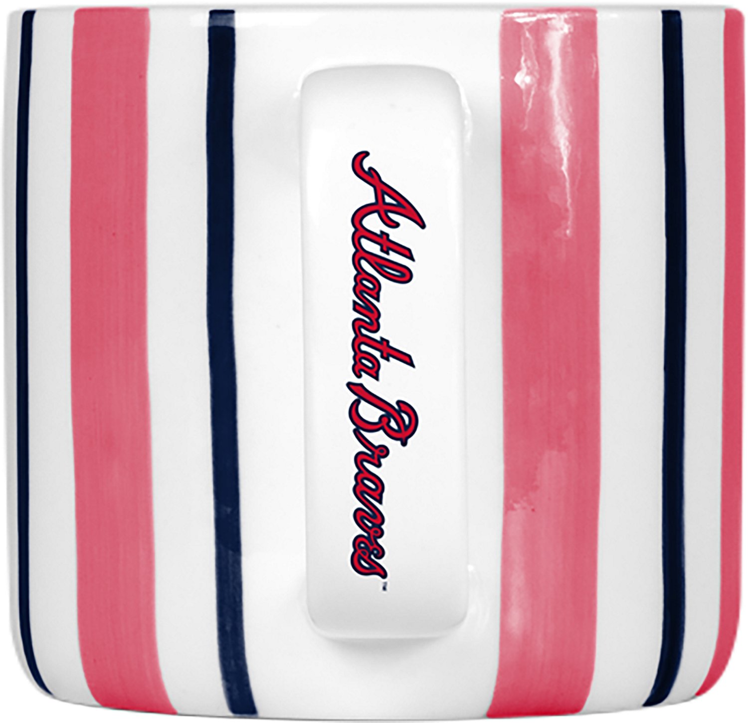 Logo Brands Atlanta Braves 16 oz Brushstroke Stripe Mug - view number 3