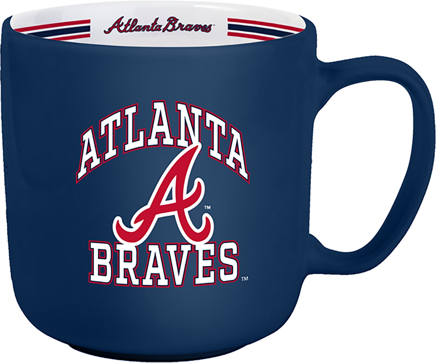 Logo Brands Atlanta Braves 15 oz Stripe Mug - view number 2