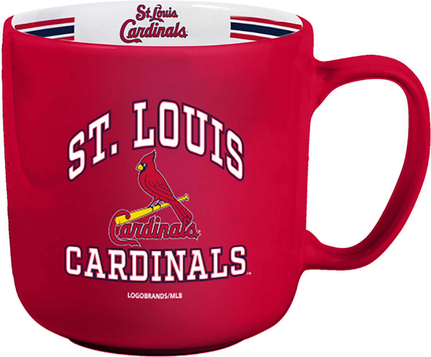 Logo Brands St. Louis Cardinals 15 oz Stripe Mug