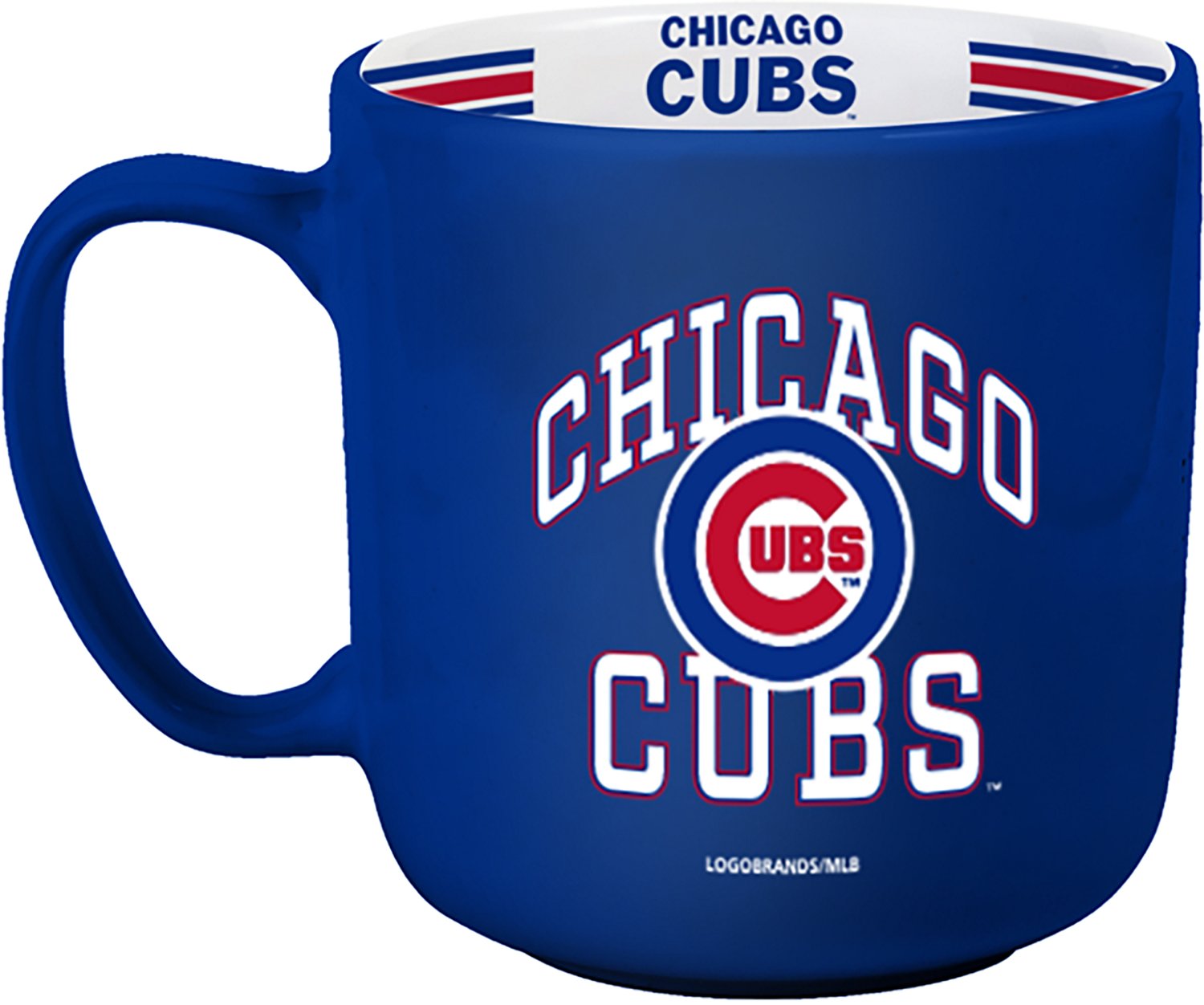 Logo Brands Chicago Cubs 15 oz Stripe Mug - view number 2