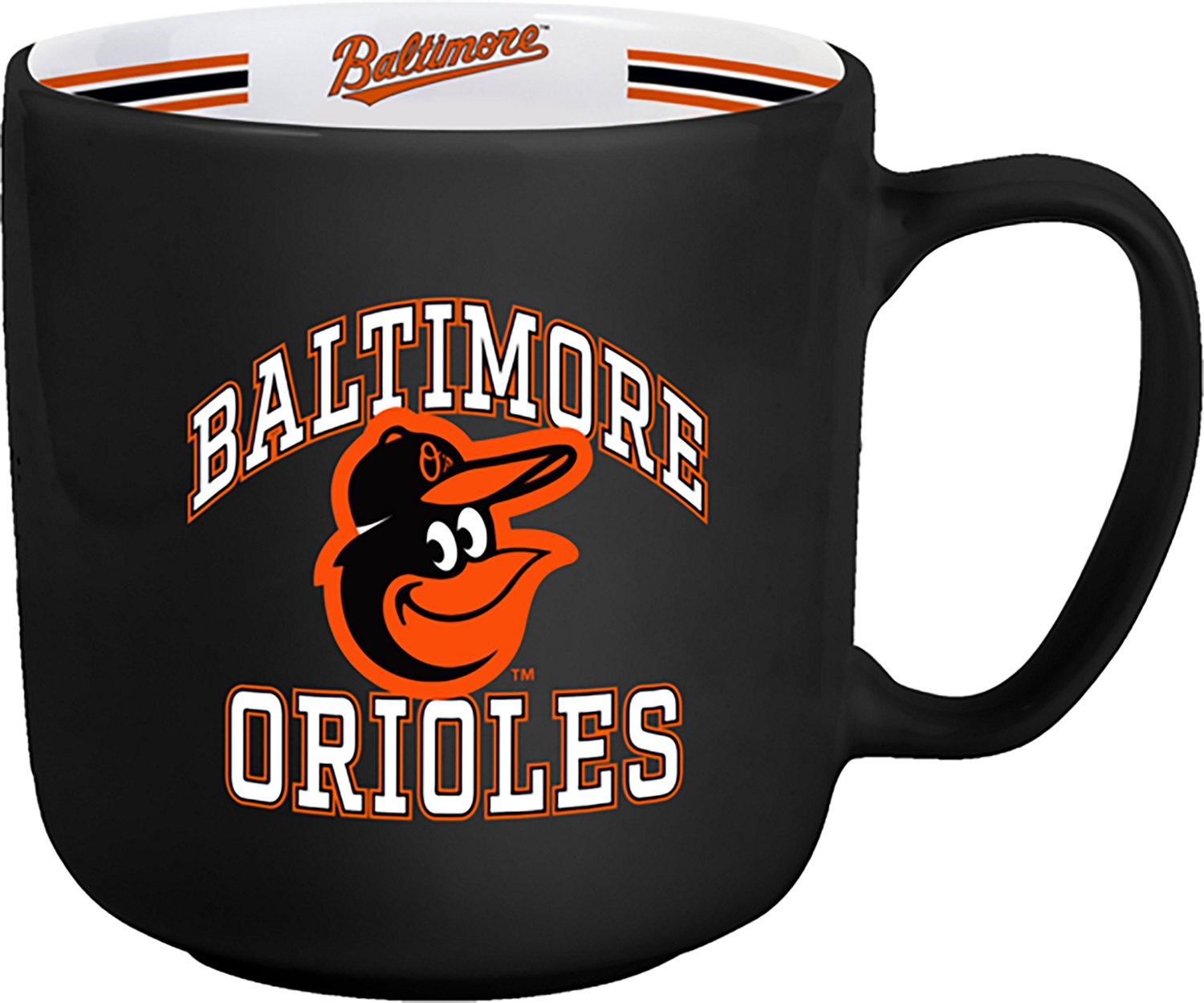 Logo Brands Baltimore Orioles 15 oz Stripe Mug