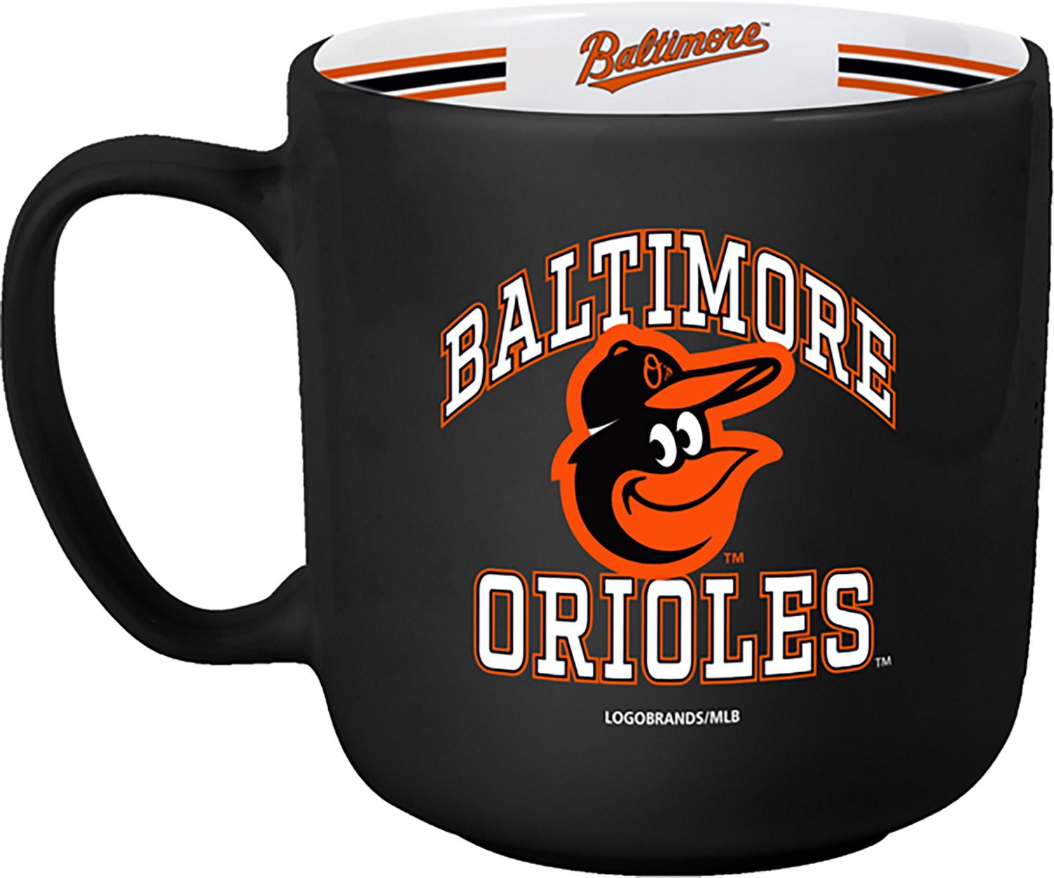 Logo Brands Baltimore Orioles 15 oz Stripe Mug - view number 2
