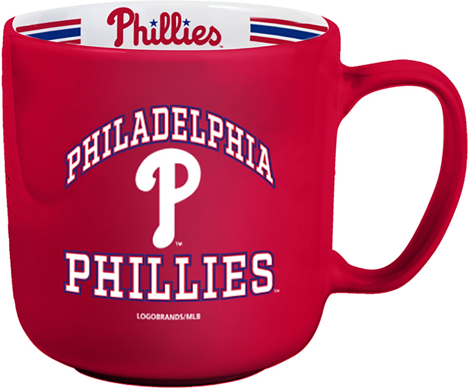 Logo Brands Philadelphia Phillies 15 oz Stripe Mug
