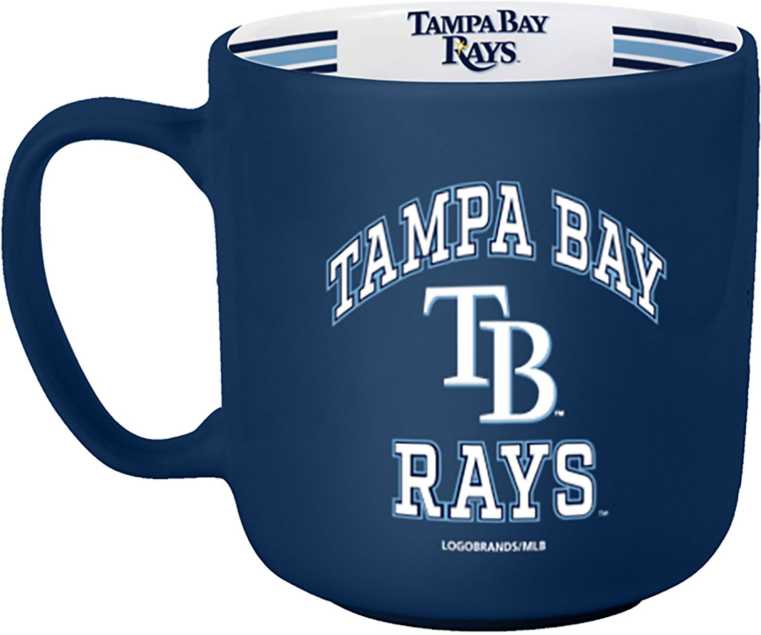 Logo Brands Tampa Bay Rays 15 oz Stripe Mug - view number 2