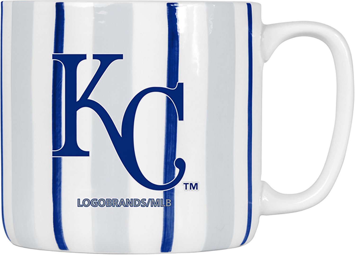 Logo Brands Kansas City Royals 16 oz Brushstroke Stripe Mug - view number 2