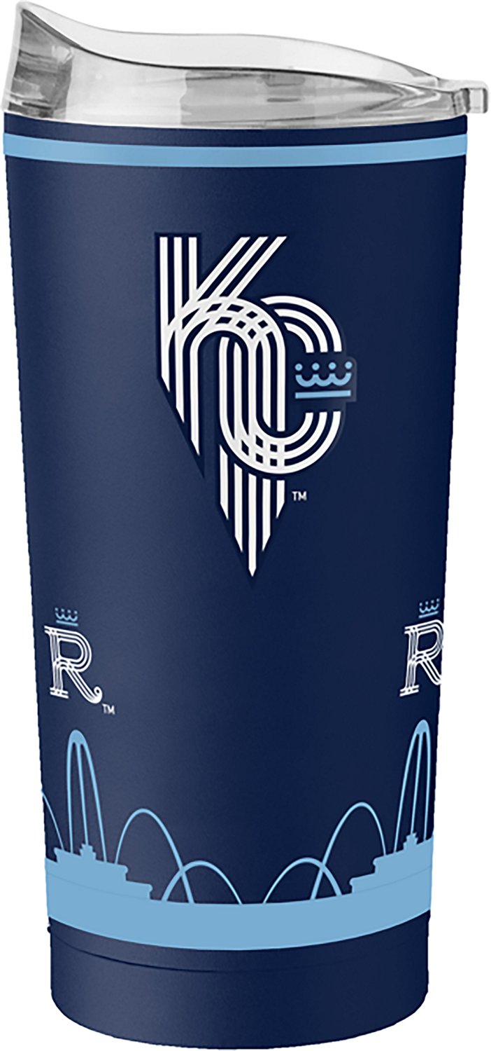 Logo Brands Kansas City Royals City Connect 20 oz Powder Coat Tumbler