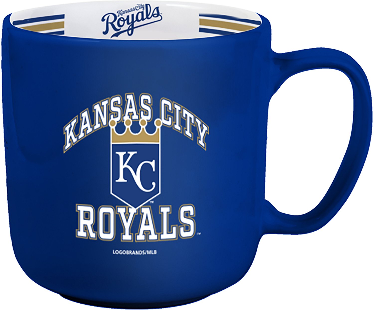 Logo Brands Kansas City Royals 15 oz Stripe Mug