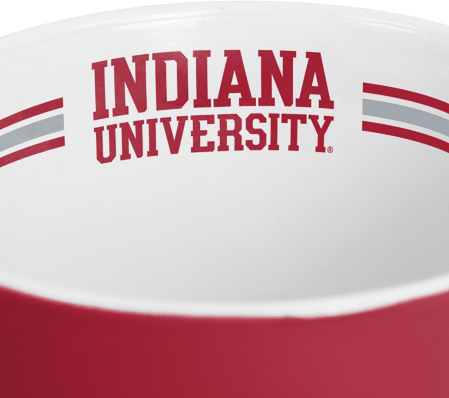 Logo Brands Indiana University 15 oz Stripe Mug - view number 3
