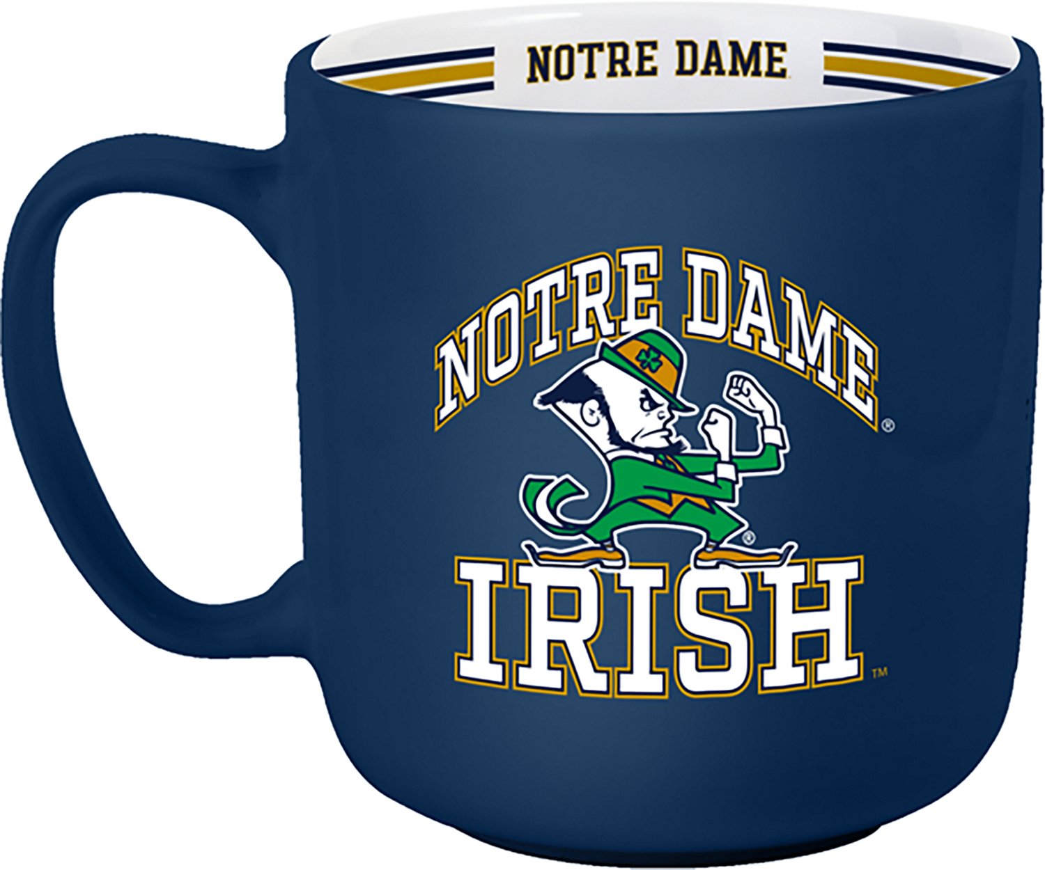 Logo Brands University of Notre Dame 15 oz Stripe Mug - view number 2