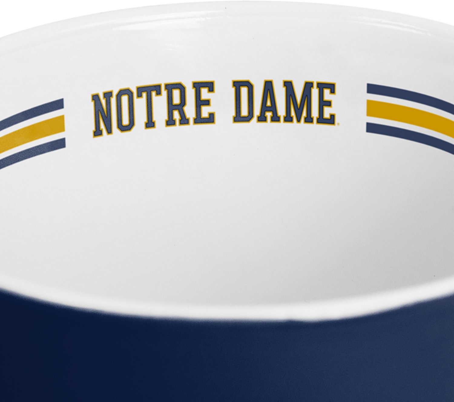 Logo Brands University of Notre Dame 15 oz Stripe Mug - view number 3