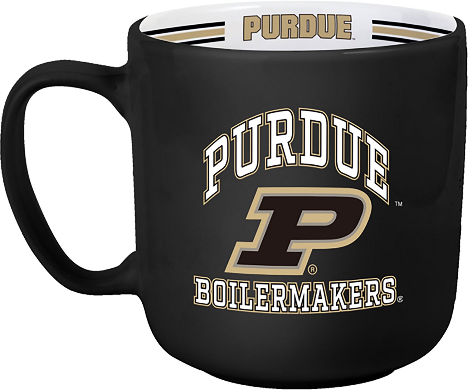 Logo Brands Purdue University 15 oz Stripe Mug - view number 2