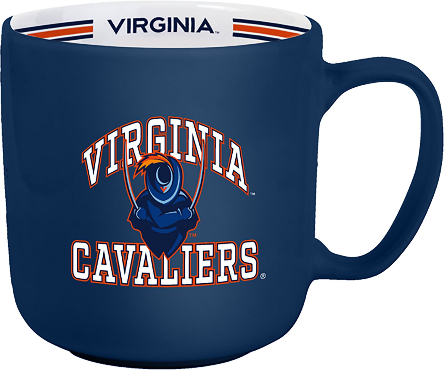 Logo Brands University of Virginia 15 oz Stripe Mug