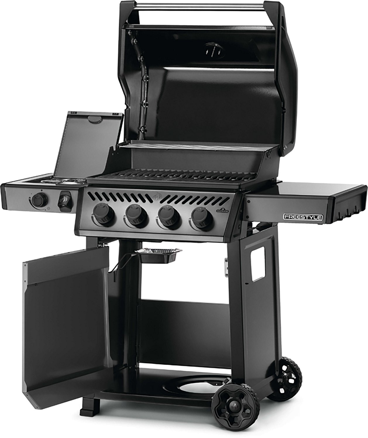 Napoleon Freestyle 425 4-Burner Propane Gas Grill with Range Side Burner