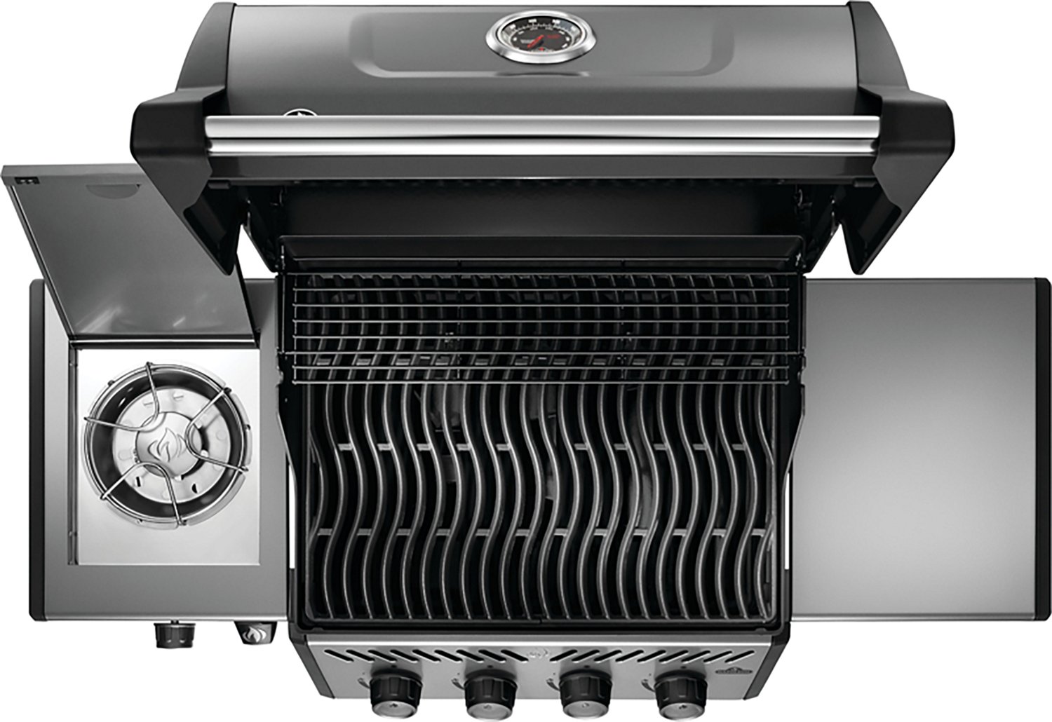 Napoleon Freestyle 425 4-Burner Propane Gas Grill with Range Side Burner