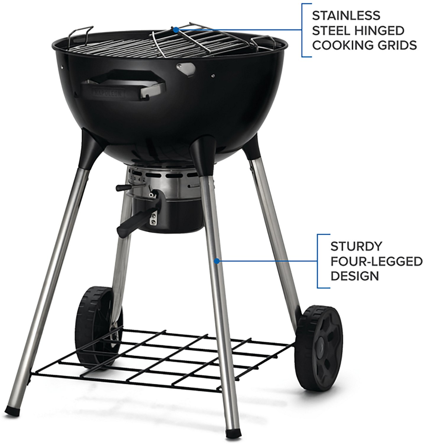 Napoleon 22 in. Kettle Charcoal Grill