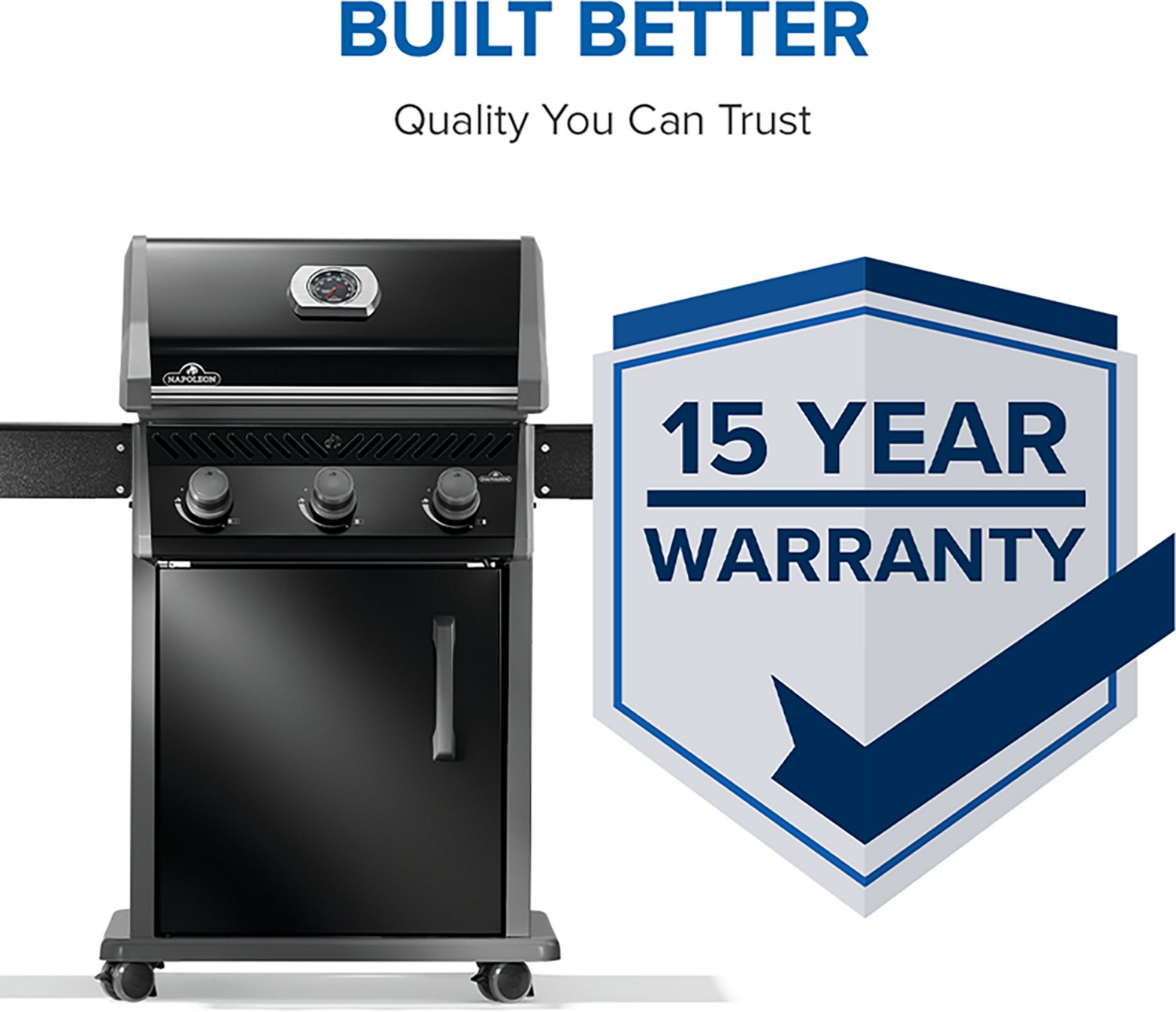 Napoleon Rogue 425 3-Burner Natural Gas Grill - view number 8