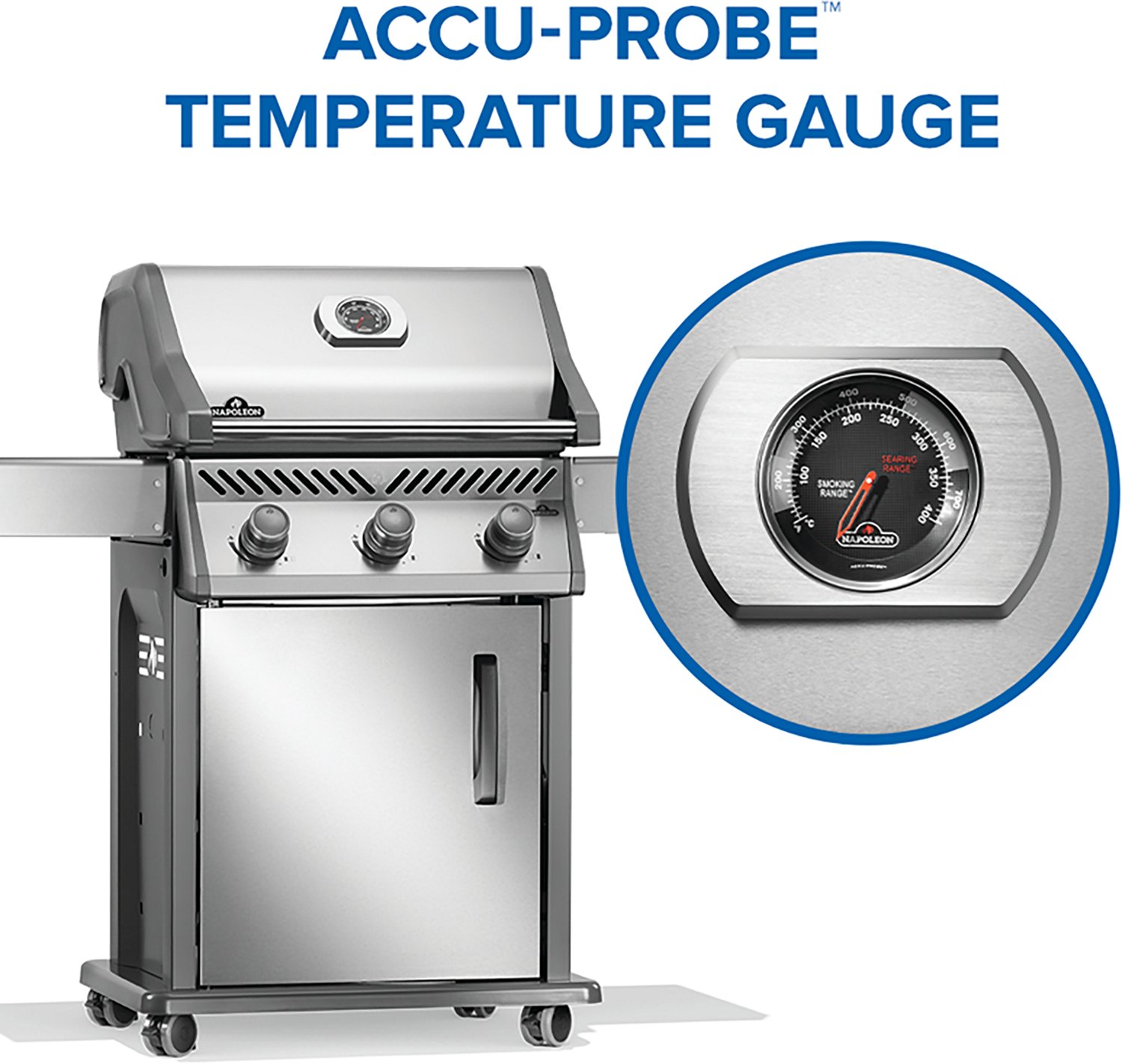 Napoleon Rogue 425 3-Burner Natural Gas Grill - view number 7