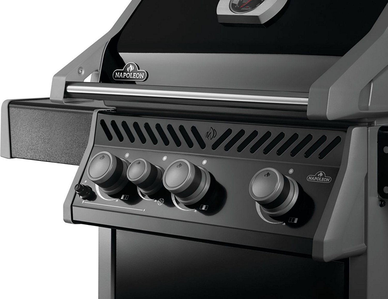 Napoleon Rogue 425 3-Burner Natural Gas Grill with Range Side Burner - view number 4